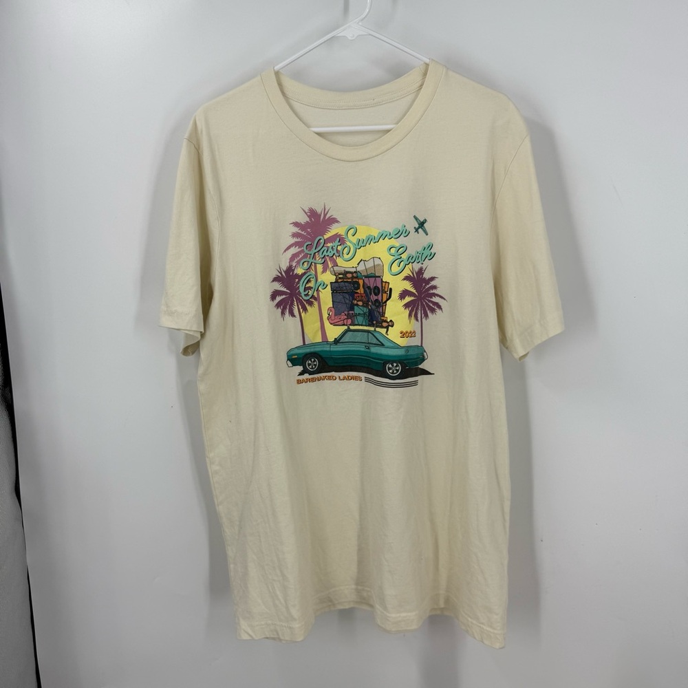 Barenaked Ladies last summer on earth 2022 tour Cream Graphic T-Shirt XXL